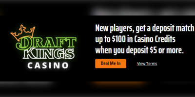 Draftkings Casino 100 Deposit Match