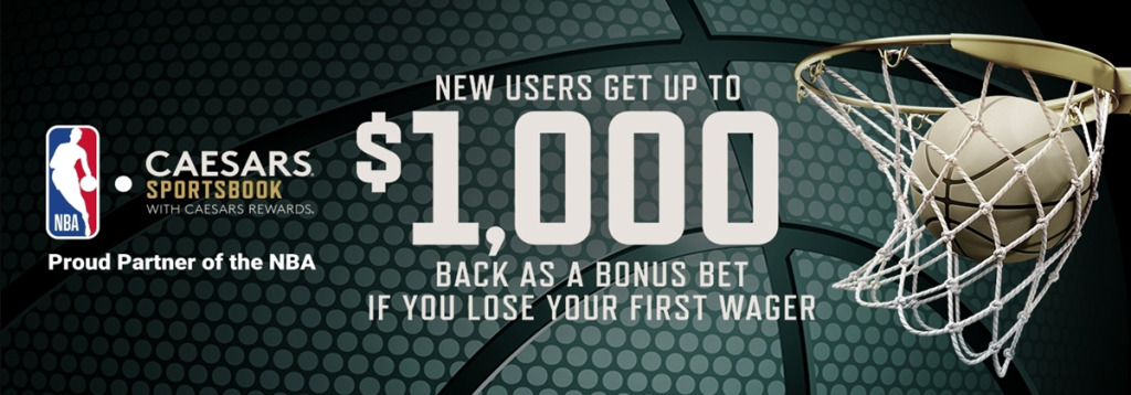 Caesars $1,000 First Bet Offer