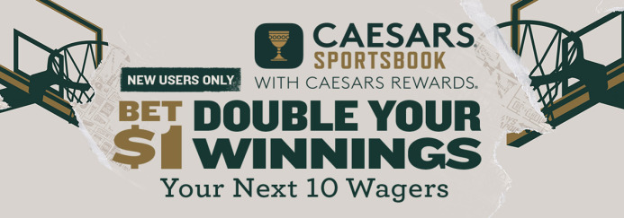 Caesars 10x Promo: Bet $1, Double Your Winnings on Next 10 Bets!