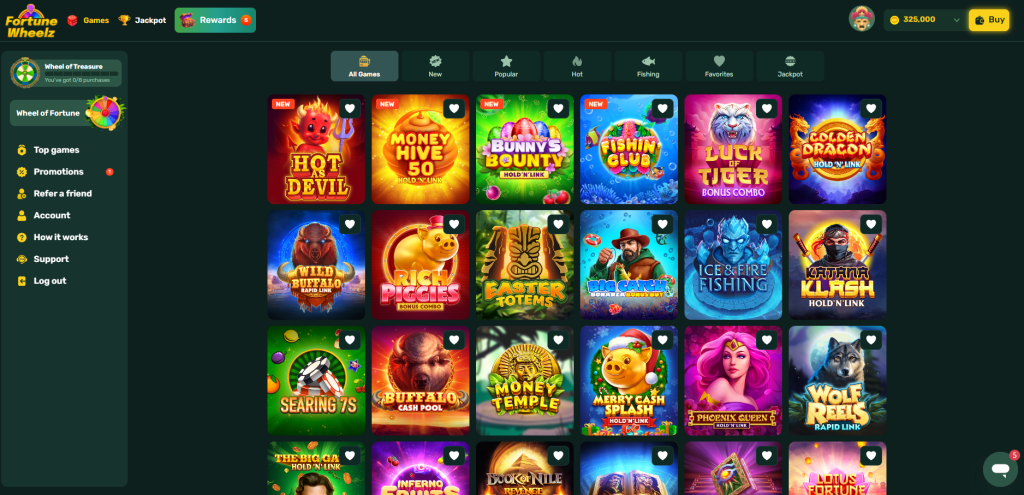 Fortune Wheelz Casino App