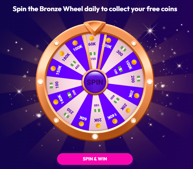 Funrize Daily Bonus Wheel