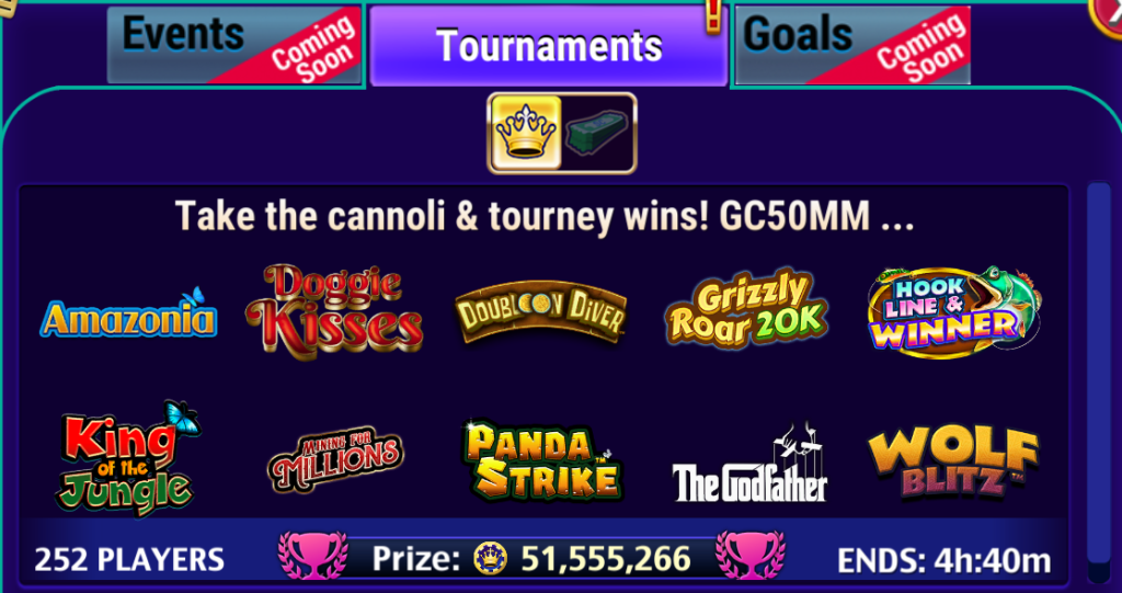 LuckyLand Slots Tournaments