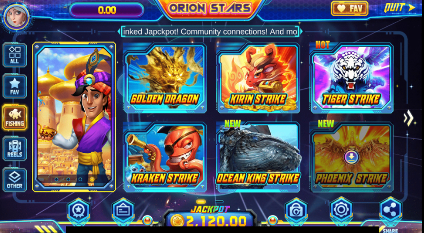 Orion Stars Online Casino App