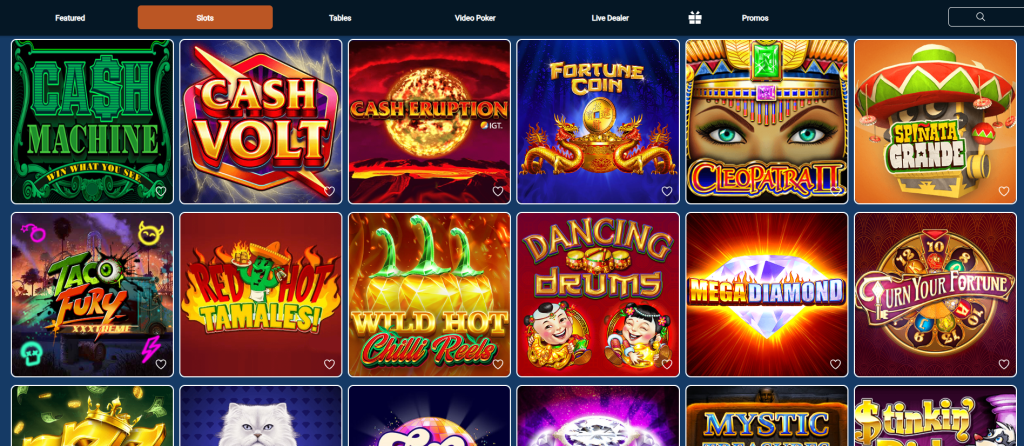 Mohegan Casino Slot Games