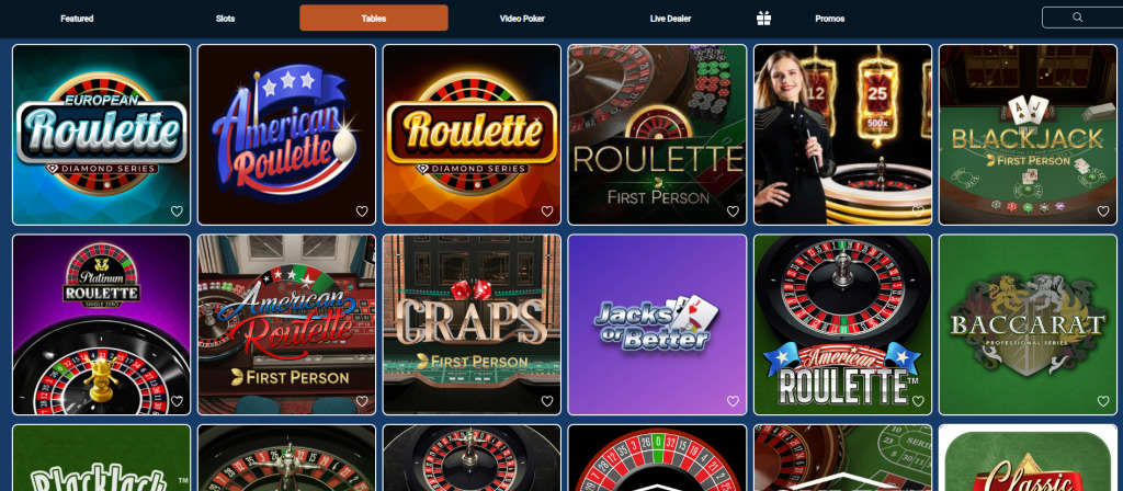 Mohegan Online Table Games