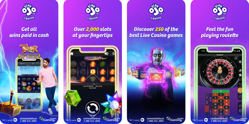PlayOJO Casino App
