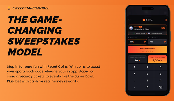 Rebet Sweepstakes Sportsbook