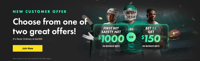 bet365 NJ Sportsbook Bonus