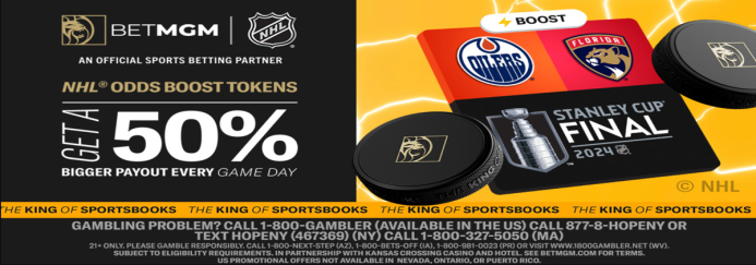 BetMGM Finals Odds Boost Promo: 50% for Stanley Cup & NBA Finals