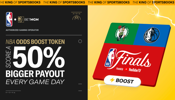 BetMGM NBA Finals Odds Boost Promo