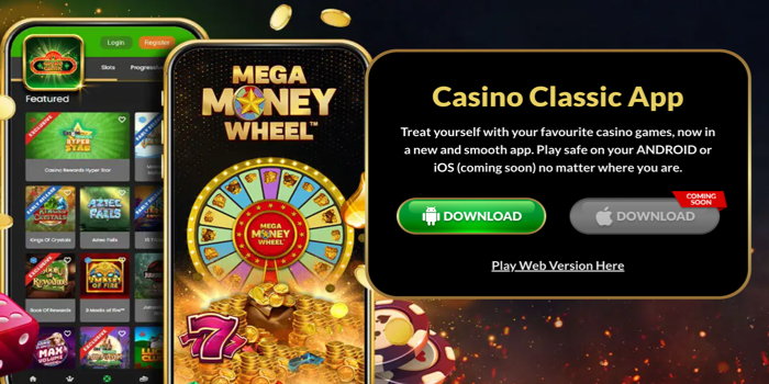 Casino Classic Mobile App