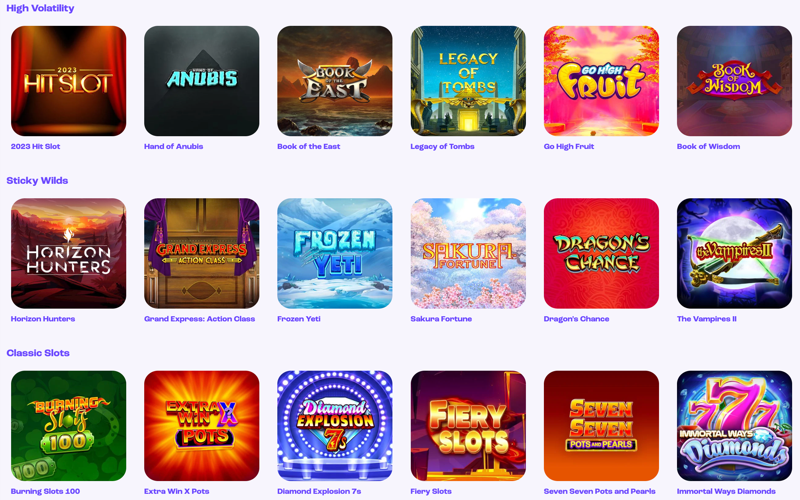 Spinz Slot Games