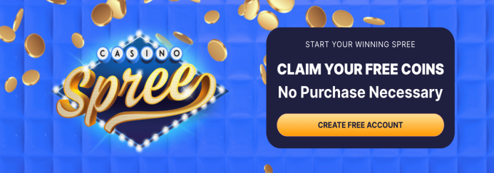 2025 Spree Casino No Deposit Bonus – 32.5 Free Sweep Coins & 1 Million Gold Coins At Sign Up!