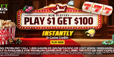 DraftKings Play $1 Get $100 Promo