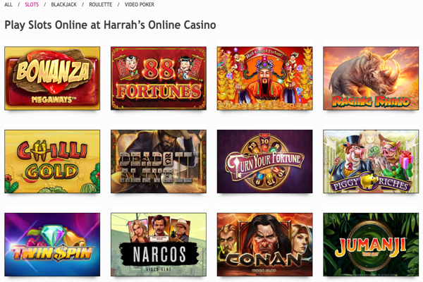 Harrah's Online Slot Games