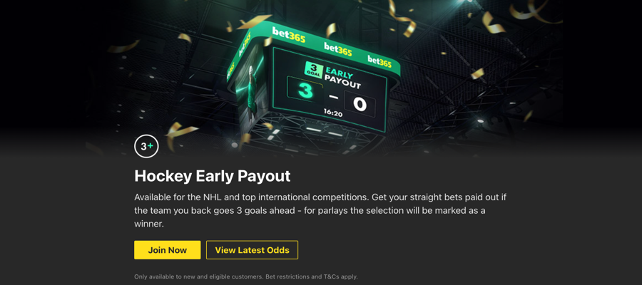 bet365 Ohio Early Payout Offer