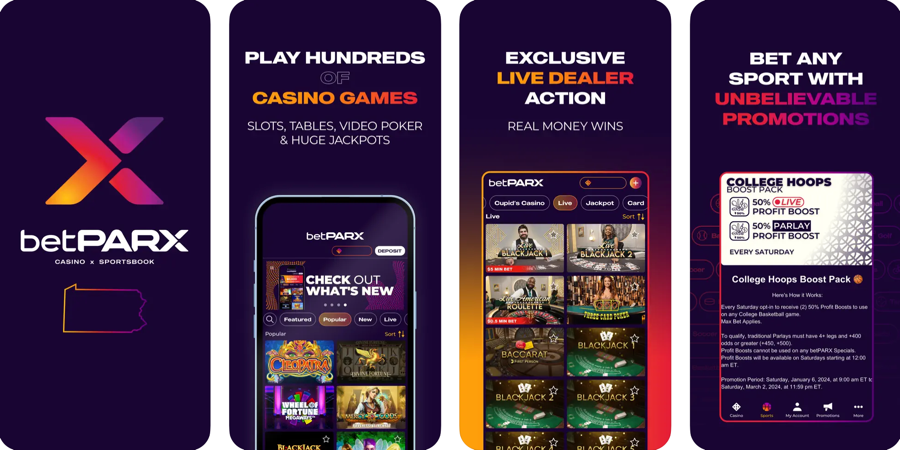 betPARX Casino App