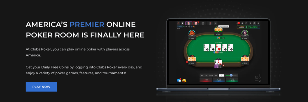 Clubs Poker Social Casino