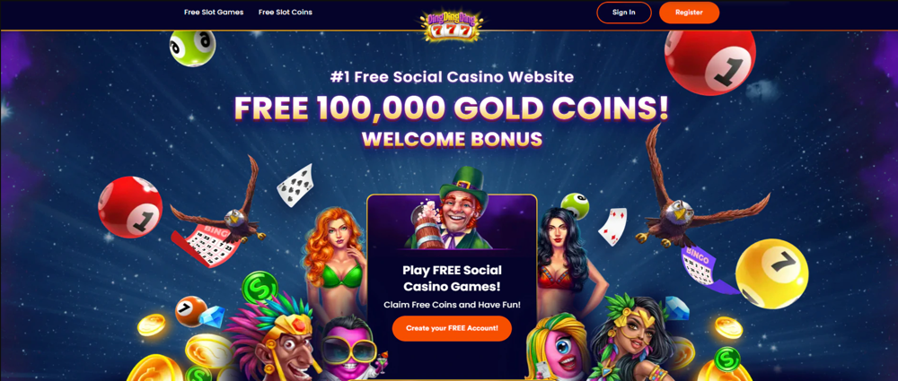 Ding Ding Ding free social & sweepstakes casino