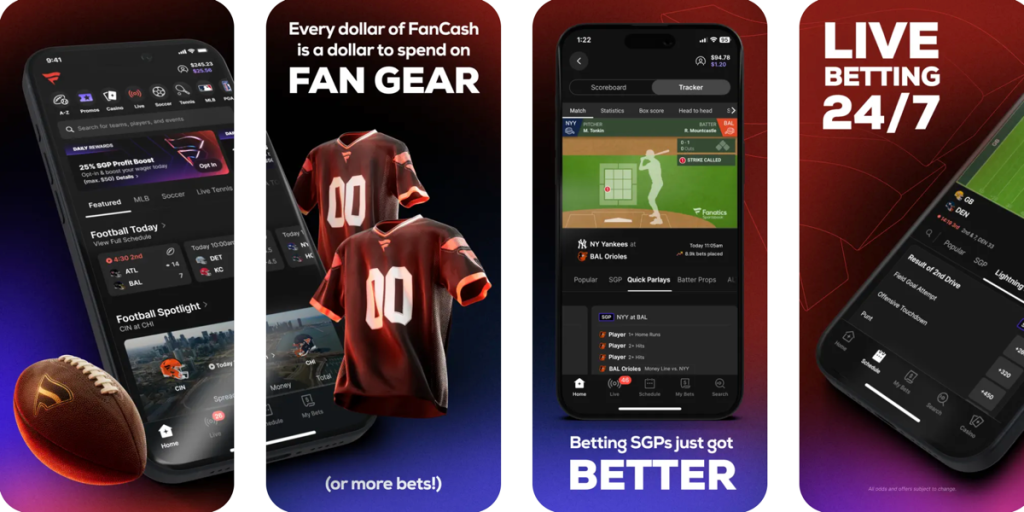 Fanatics Sportsbook Mobile App