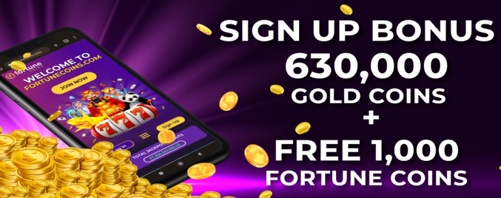 Fortune Coins Sign Up Bonus