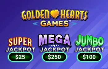 Golden Hearts Daily Bingo Jackpots