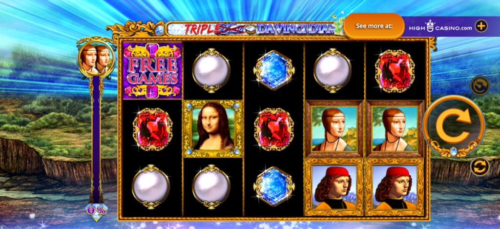 High 5 Triple Double Da Vinci Diamonds Slot