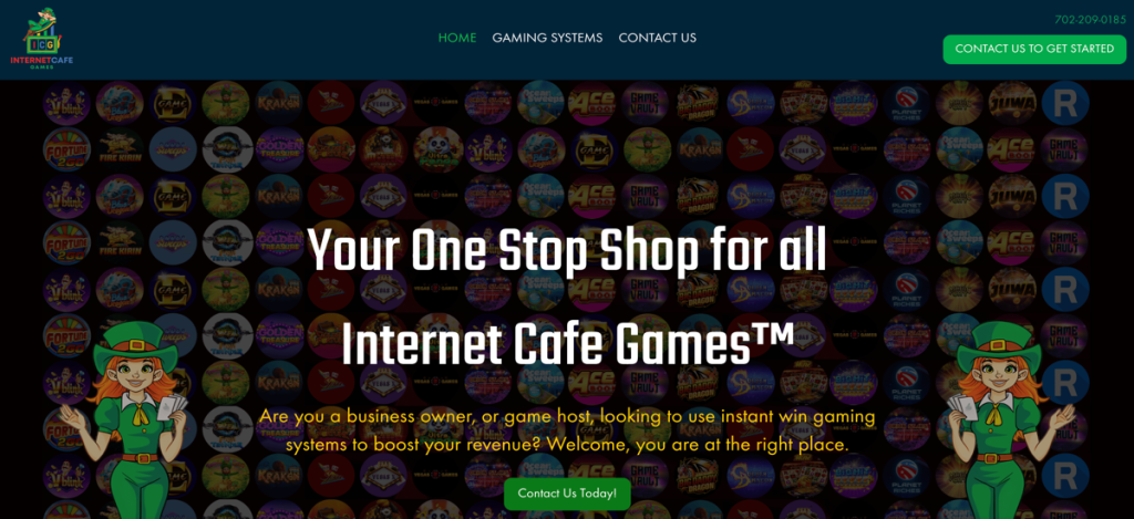 Internet Cafe Sweepstakes Games