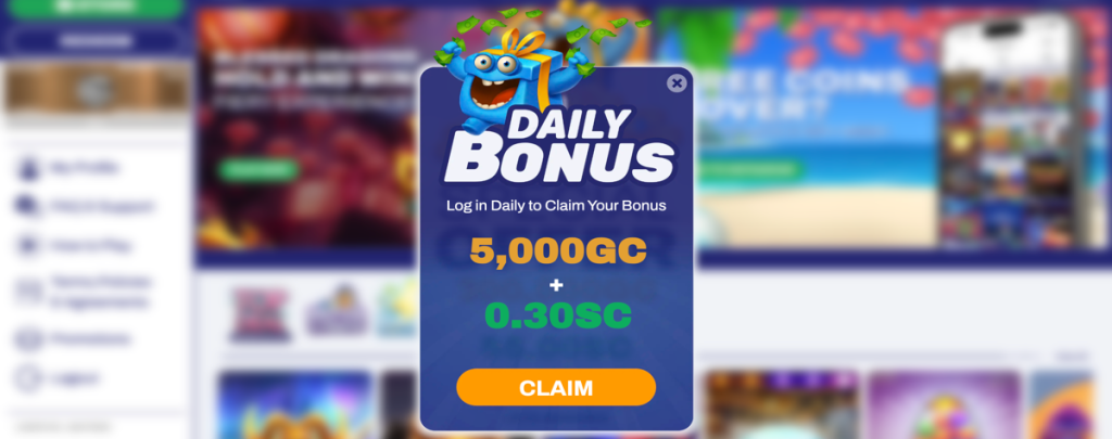 RealPrize Casino Daily Bonus