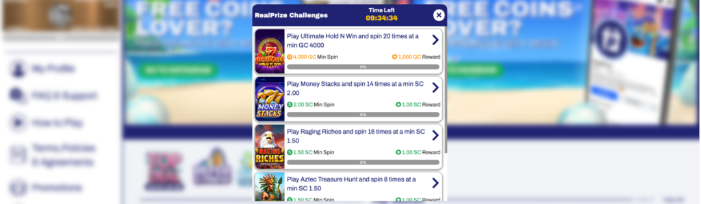 RealPrize Daily Challenges