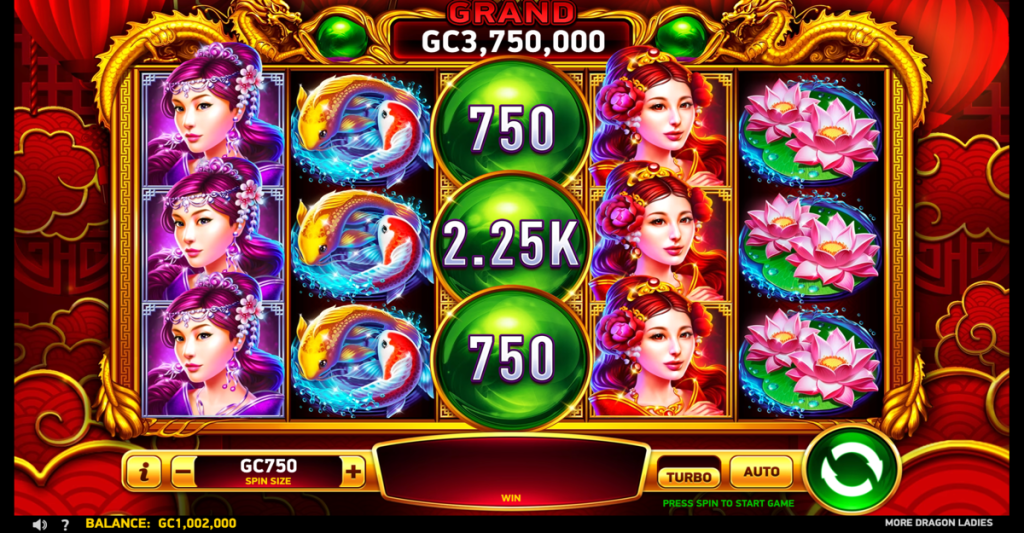 Spree More Dragon Ladies Slot