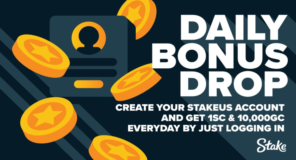 Stake.us Daily Reload Bonus