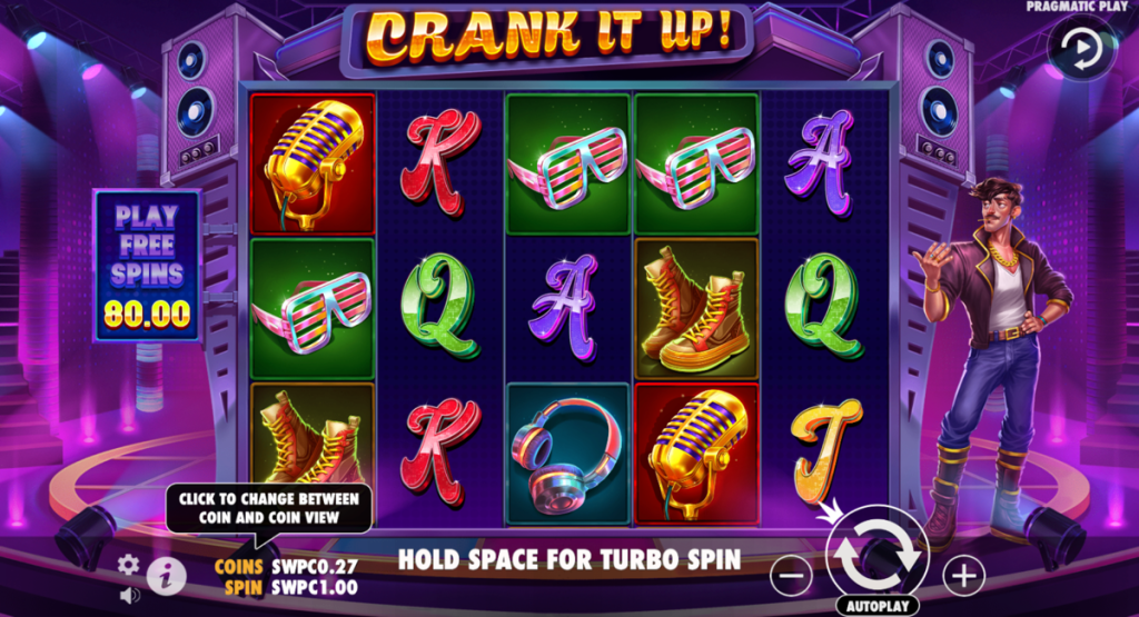 Sweeptastic Crank It Up Slot