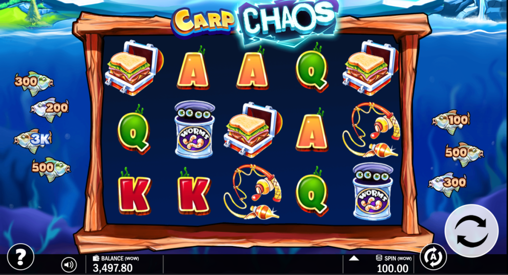 WOW Vegas Carp Chaos Slot