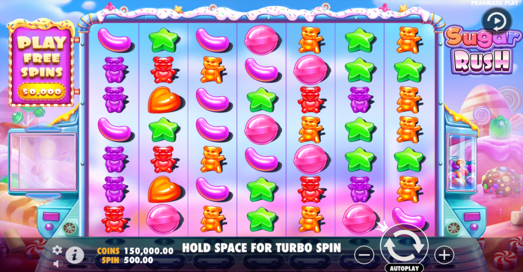 WOW Vegas Sugar Rush Slot