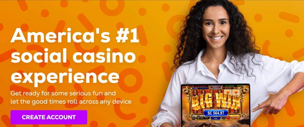 Chumba Casino homepage shown as an example of a social casino offering a no-deposit bonus to West Virginia players