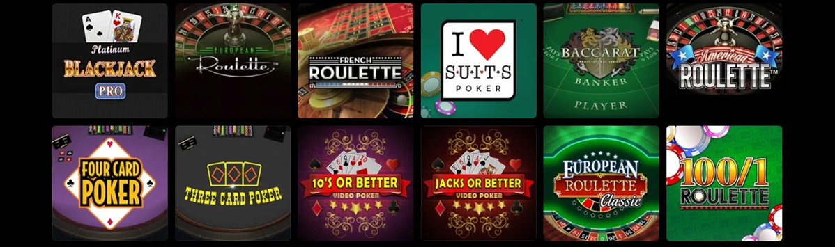 Social Casino Table Games