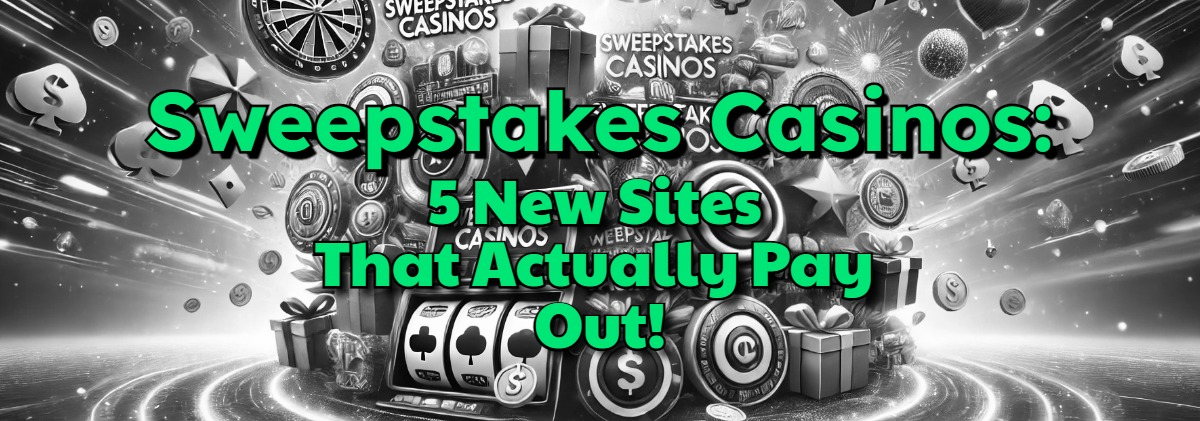 5 New Sweepstakes Casinos