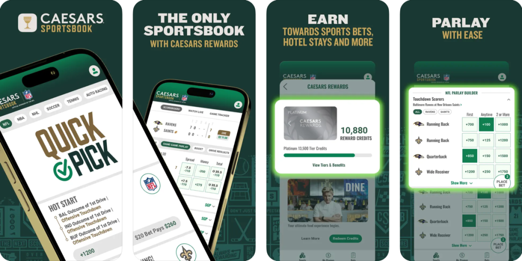 Caesars Sportsbook Mobile App