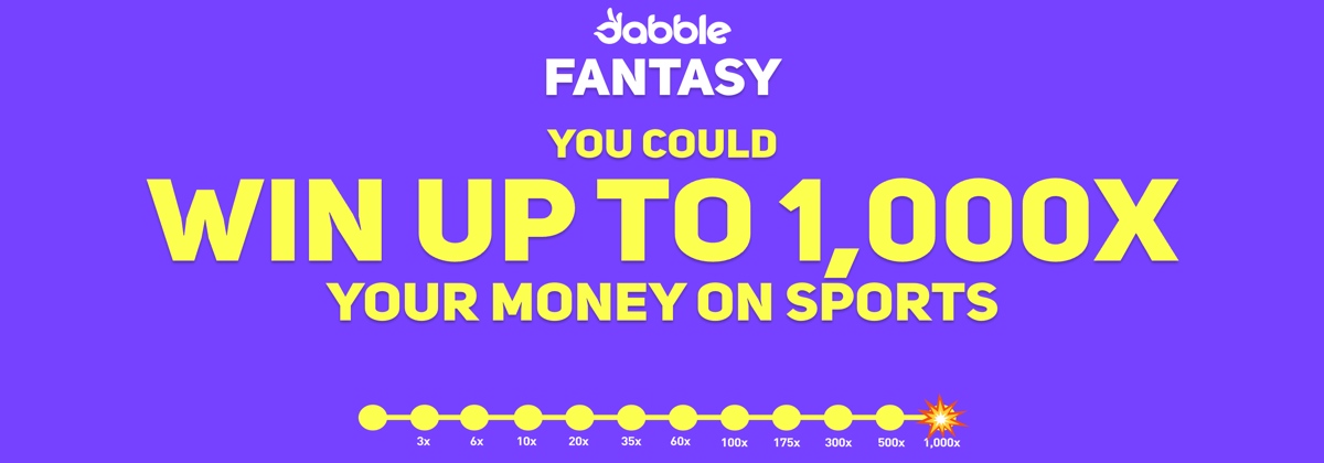 Dabble Fantasy Promo Code 2024 | Get a FREE $25 Sign Up Bonus