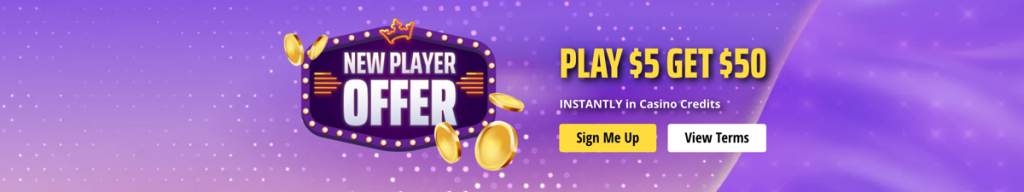 DraftKings Casino New Player $5 for $50 Offer