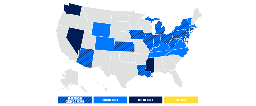 FanDuel Sportsbook Legal States