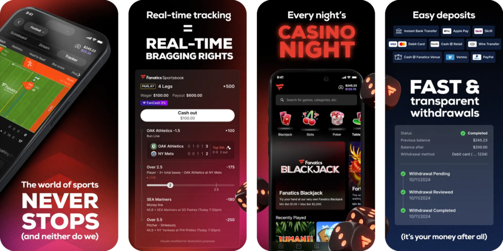 Fanatics Casino Mobile App
