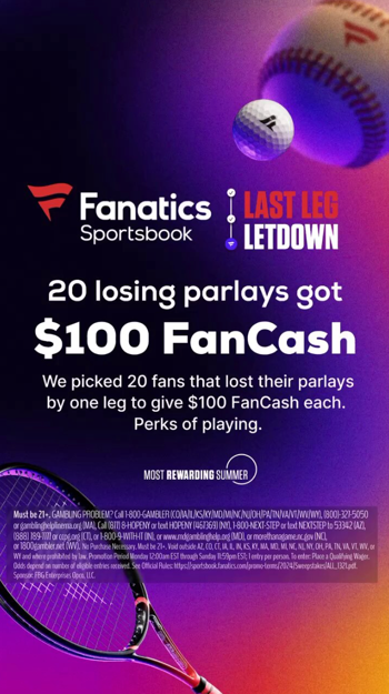 Fanatics Last Leg Letdown Promo