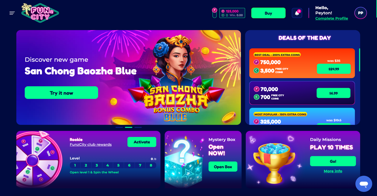 FunzCity Website