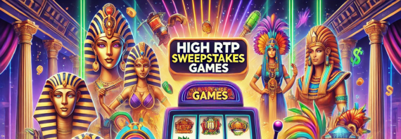 5 Sweepstakes Games With High RTP & Great Bonus Features