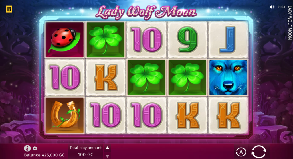 Lady Wolf Moon Slot