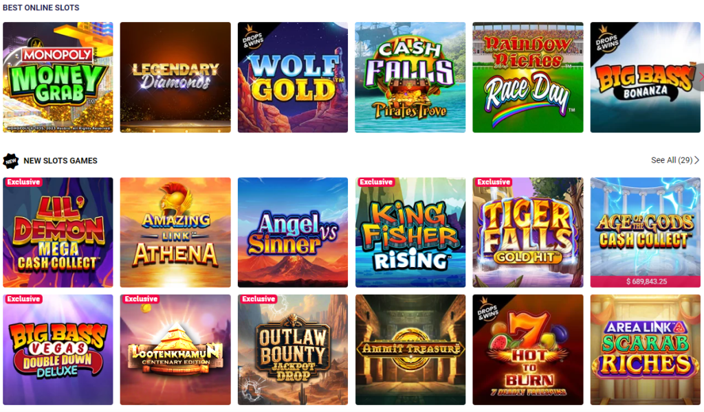 party Casino Slot Games