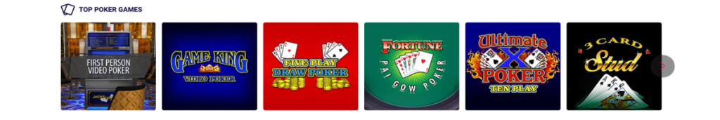 PartyCasino Video Poker