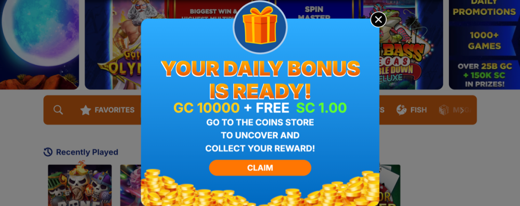 Zula Casino Daily Bonus